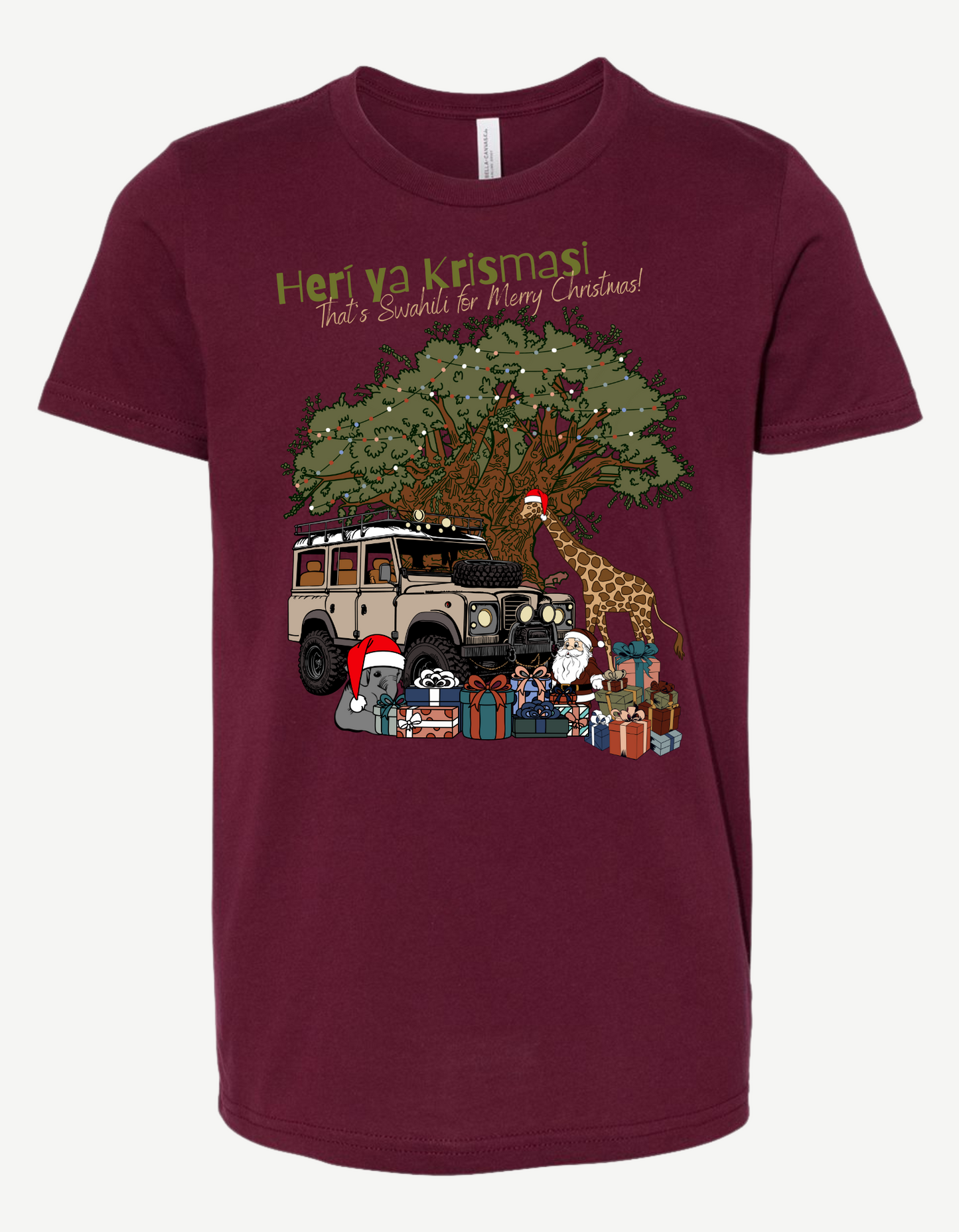 Kids Holiday Safari Tee