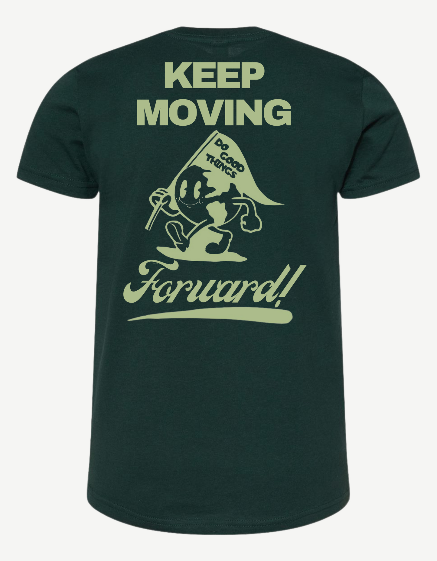 Kids Keep Moving Forward Tee