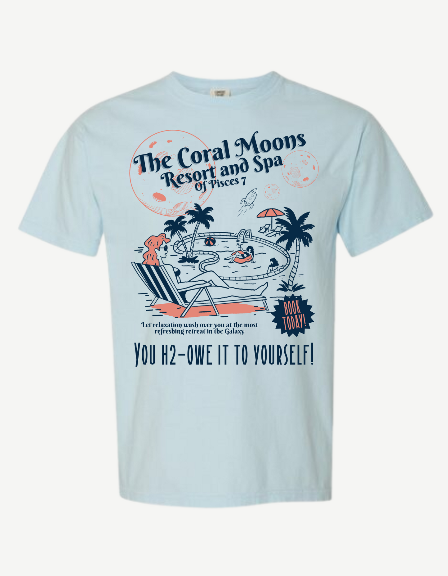 Coral Moons Tee