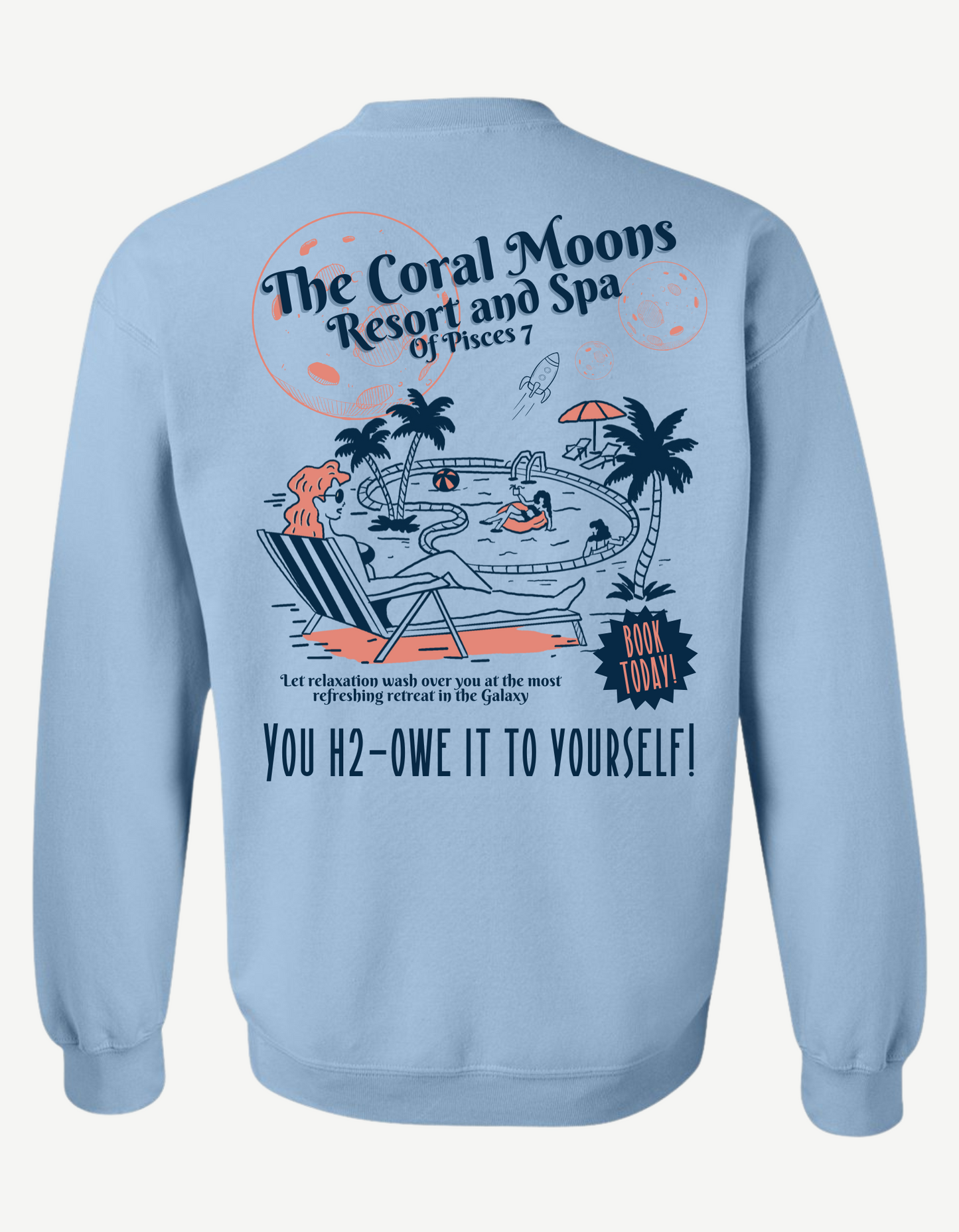 Coral Moons Crewneck