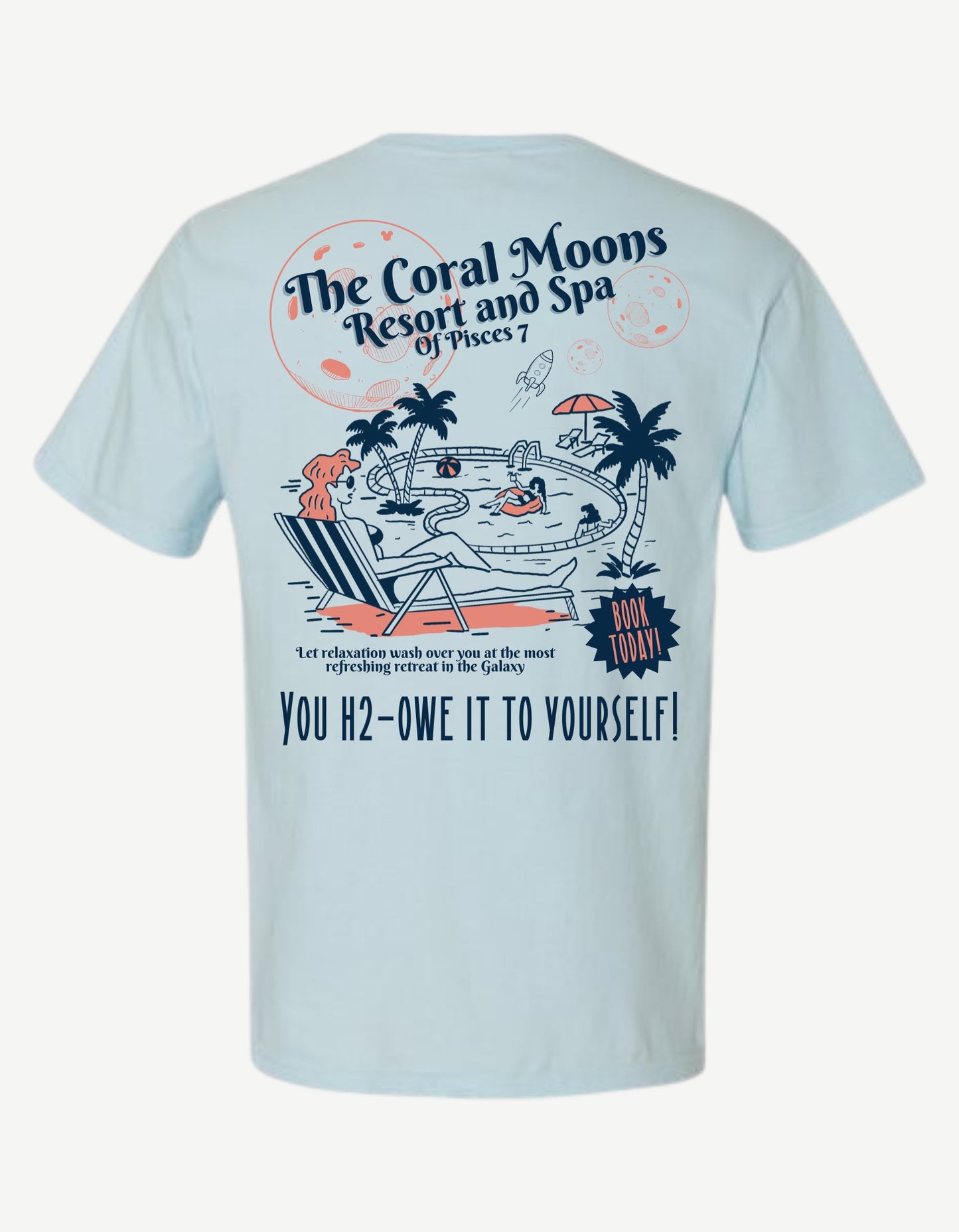 Coral Moons Tee